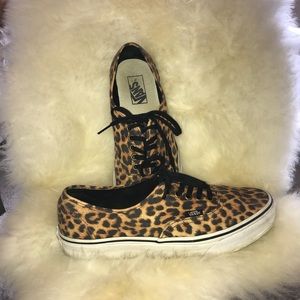 Leopard Print Vans